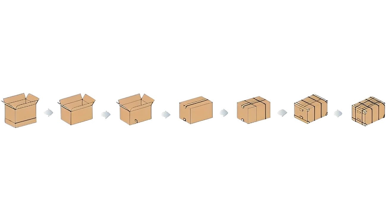 Middle Level Carton Packaging Line