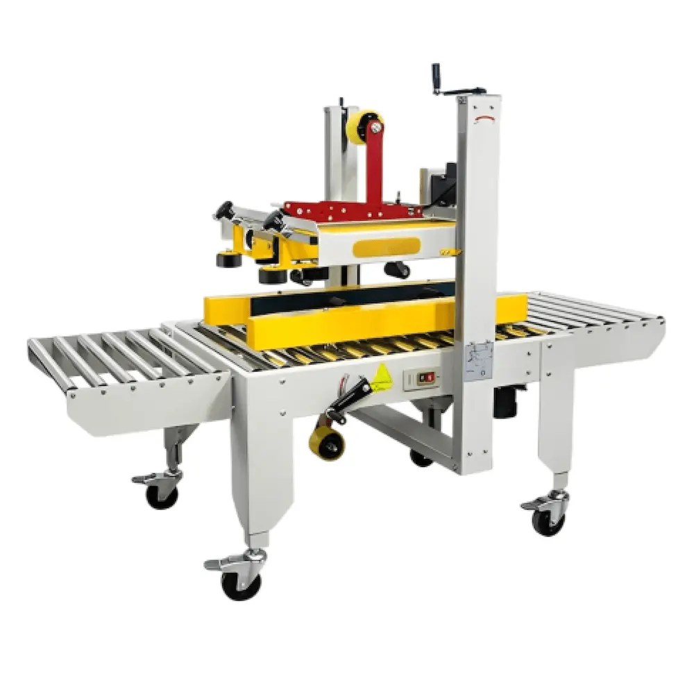 Side + Top & Bottom Drive Carton Sealer